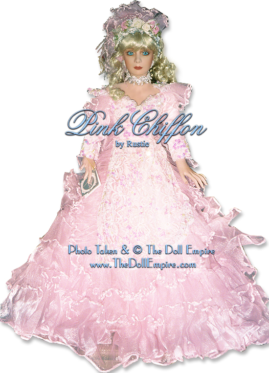 26" Pink Chiffon by Rustie