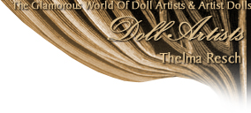 Thelma Resch Dolls · Victorian Ldy Dolls · Limited Edition Collectible Porcelain Artist Dolls