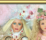 The Doll Empire presents The Glamorous World of Doll Artists and Artist Dolls with high quality graphics of one of a kind OOAK studio artist original dolls, limited edition artist dolls and artist edition dolls in porcelain, bisque, resin, vinyl, silicone, wax over porcelain.