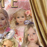 The Doll Empire presents The Glamorous World of Doll Artists and Artist Dolls with high quality graphics of one of a kind OOAK studio artist original dolls, limited edition artist dolls and artist edition dolls in porcelain, bisque, resin, vinyl, silicone, wax over porcelain.