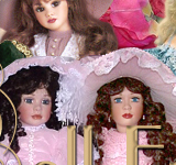 The Doll Empire presents The Glamorous World of Doll Artists and Artist Dolls with high quality graphics of one of a kind OOAK studio artist original dolls, limited edition artist dolls and artist edition dolls in porcelain, bisque, resin, vinyl, silicone, wax over porcelain.